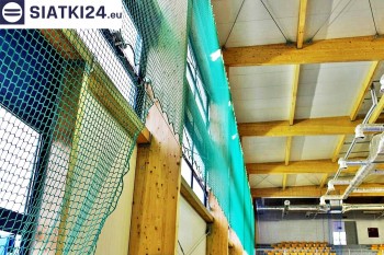 Siatki Chełmno - Duża wytrzymałość siatek na hali sportowej dla terenów Chełmna