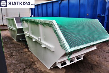 Siatki Chełmno - Siatka przykrywająca na kontener - zabezpieczenie przewożonych ładunków dla terenów Chełmna